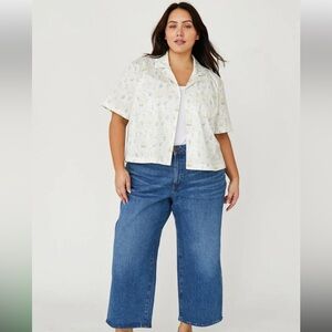 Rachel Antonoff Adrian Shirt Butter Print 2X